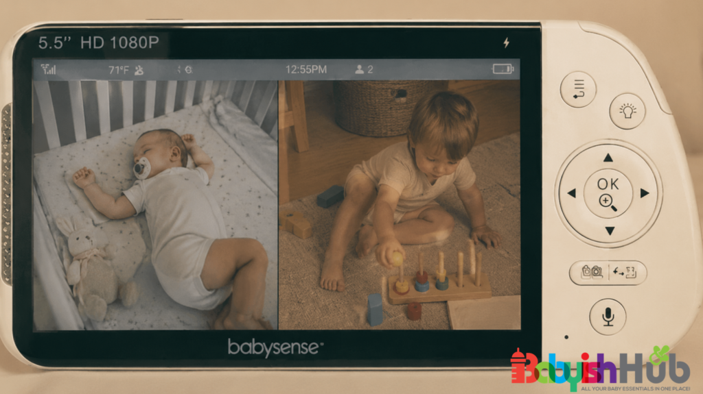 no wifi baby monitor for twins or two rooms