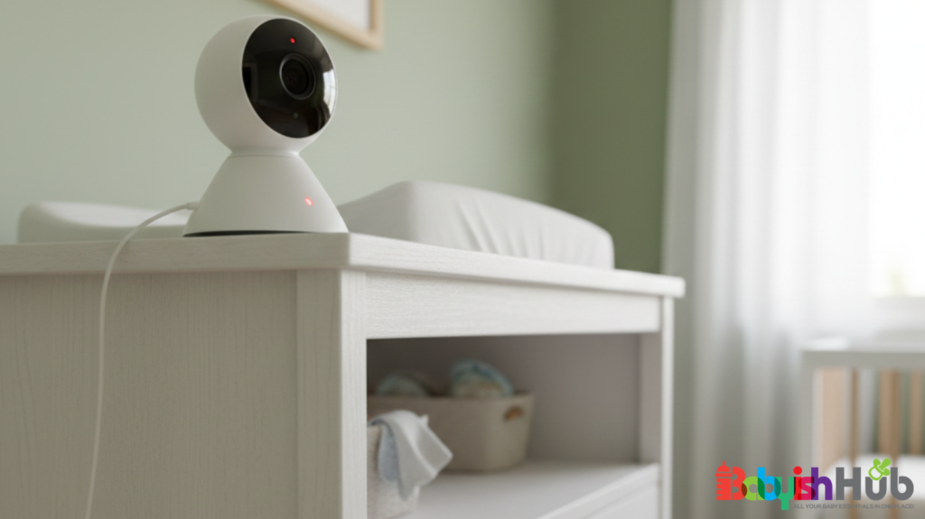 Furniture-Mounted Options where to place baby monitor