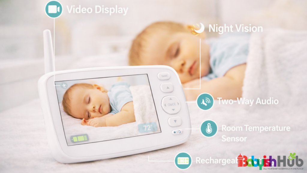What features to look for in a baby monitor?