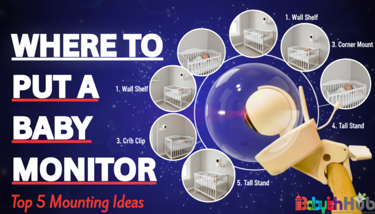 Where To Put Baby Monitor: 5 Best Mounting Ideas