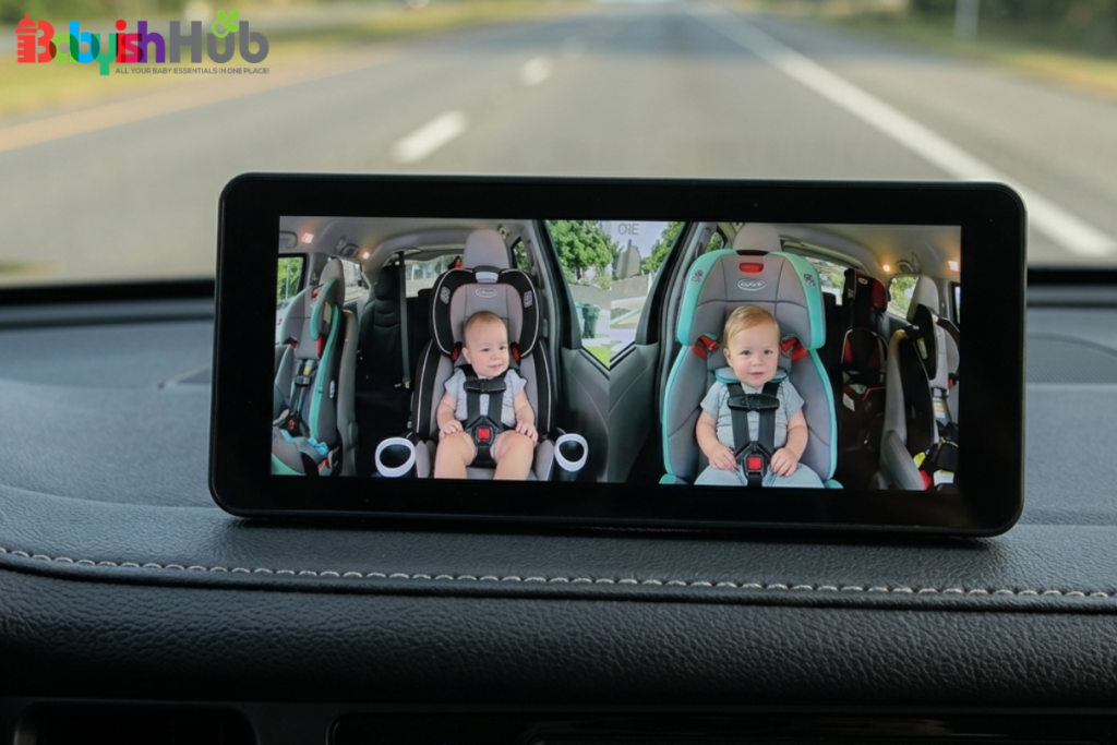 Best Baby car camera for 2 kids