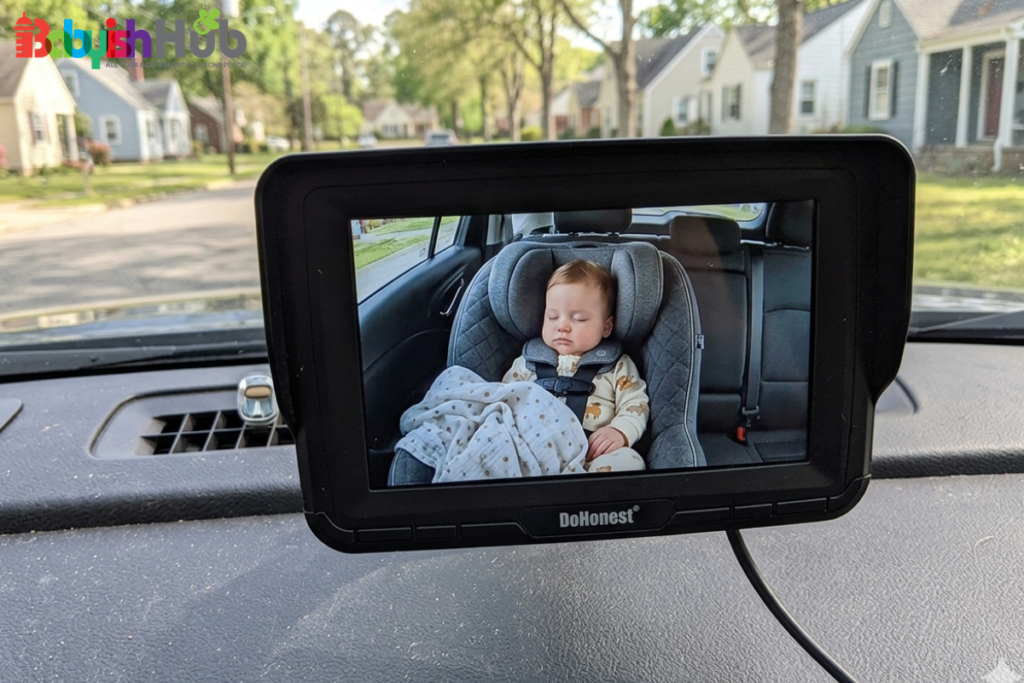 6. DoHonest V33 Best Baby car camera with night vision