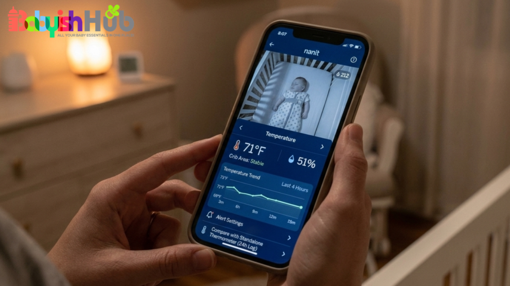 is nanit temperature accurate