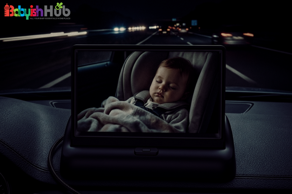 Shynerk Baby Car Monitor Camera Best Baby car camera with night vision