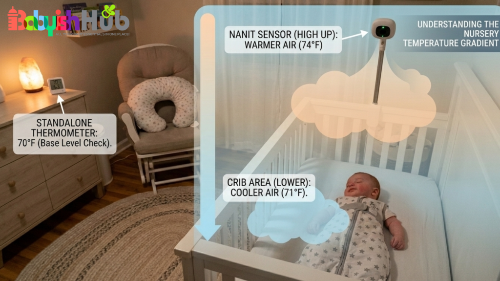 nanit temperature wrong