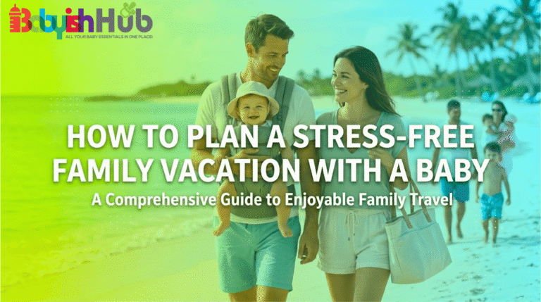 How to plan a family vacation with a baby