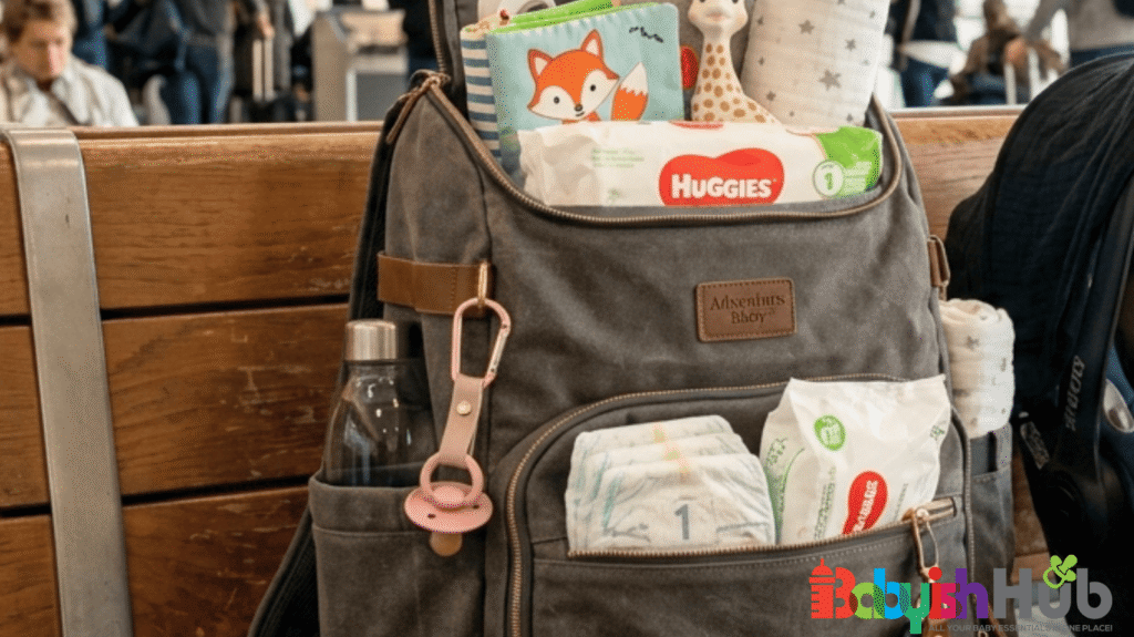 what to pack in diaper bag for flight