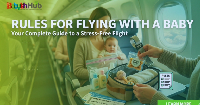 what are the rules for flying with a baby?