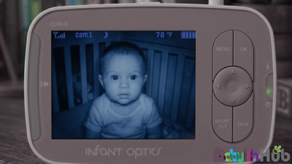 infant optics dxr-8 pro vs hello baby monitor