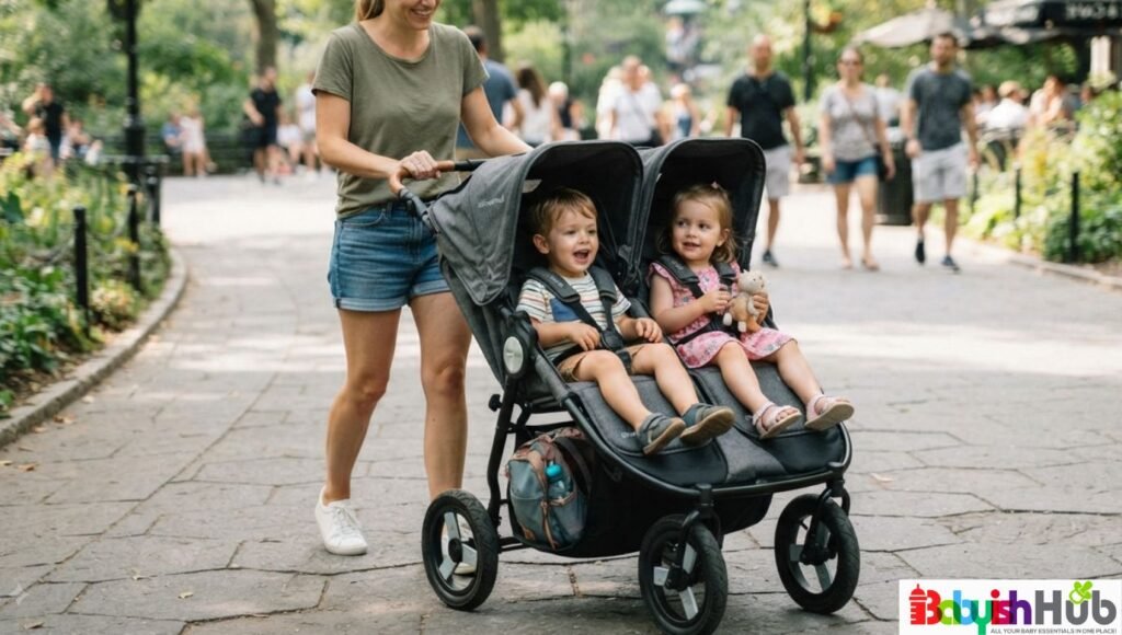 side by side stroller for twins