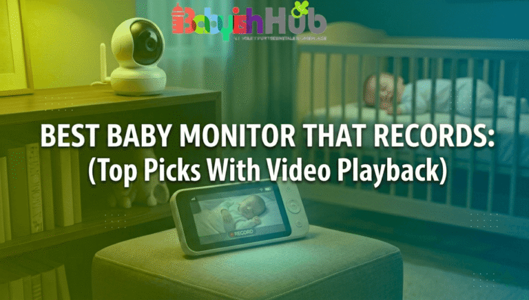 best baby monitors that record and playback video