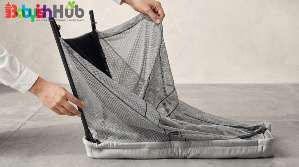How To Fold The BabyBjorn Travel Crib
