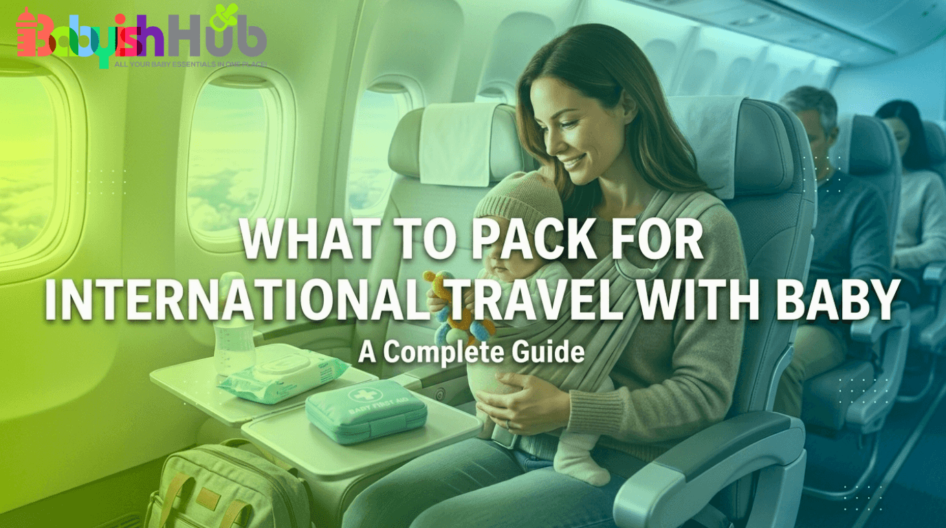 what to pack for international travel with baby