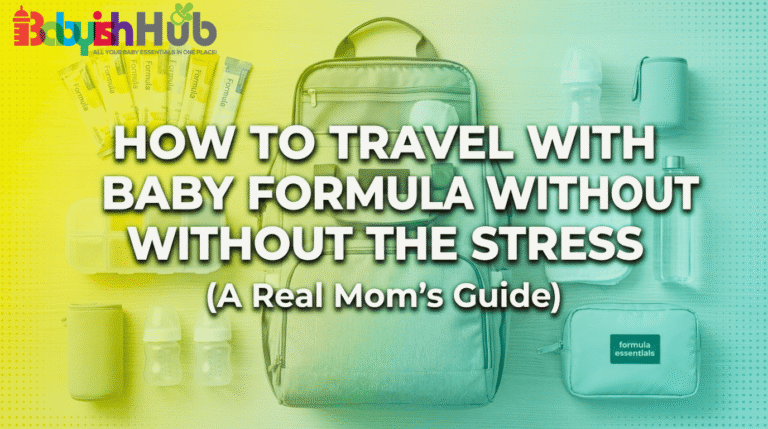 how to travel with baby formula