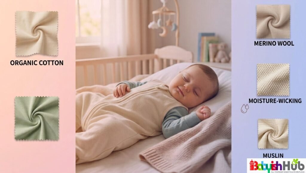 how to dress baby for sleep based on temperature