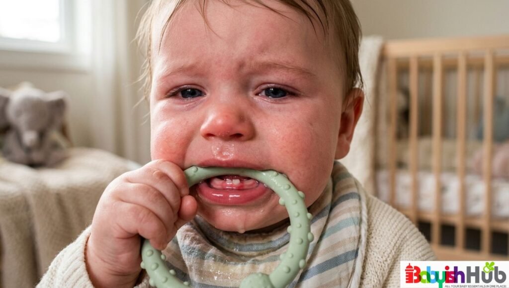 How can I help my teething baby sleep naturally?