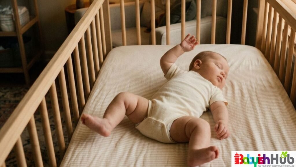 baby moves a lot in sleep