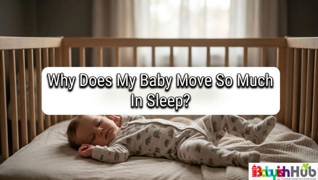 why does my baby move so much in sleep