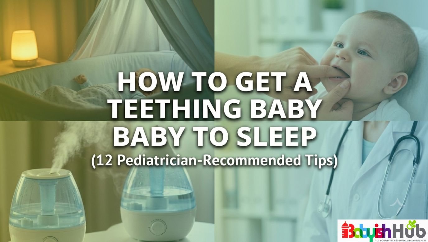 how to get a teething baby to sleep